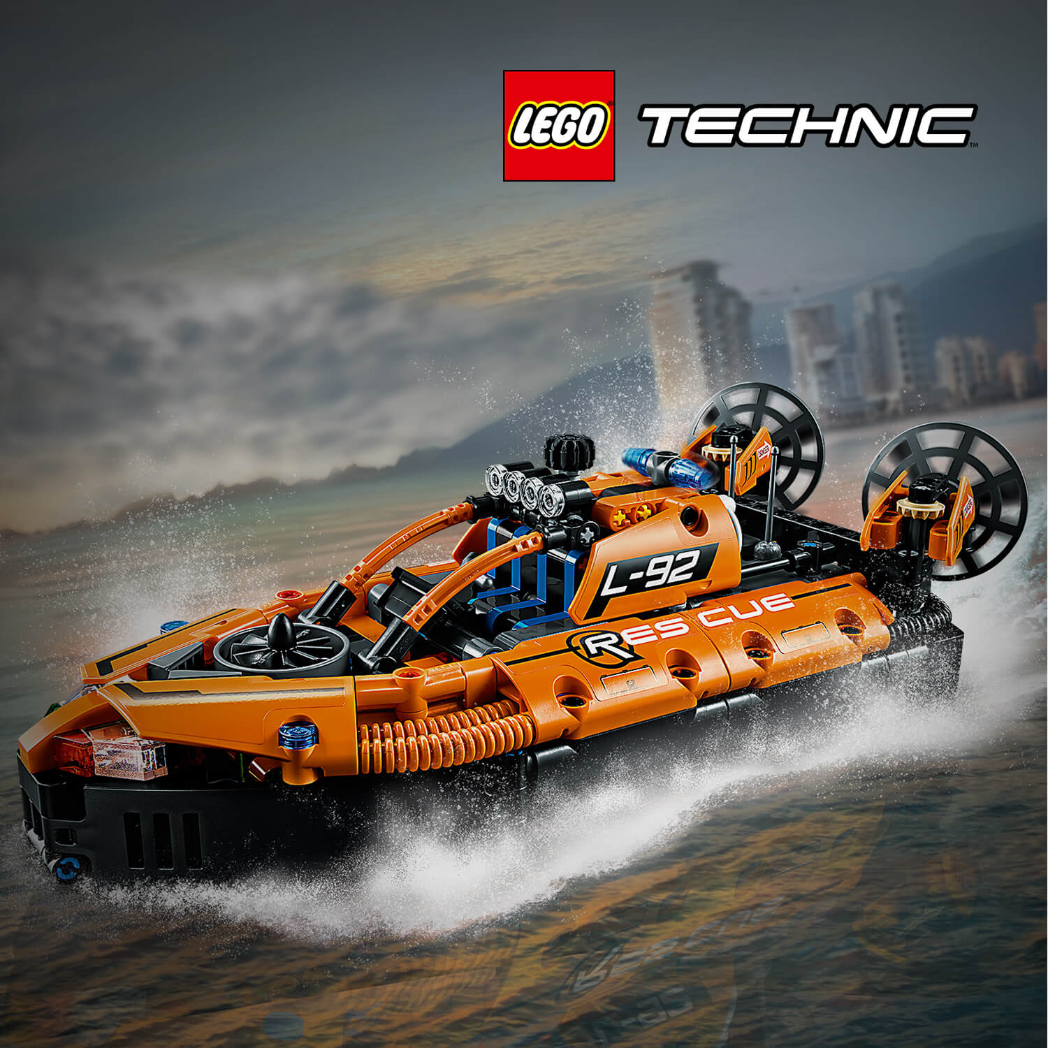 Záchranné vznášedlo od LEGO® Technic