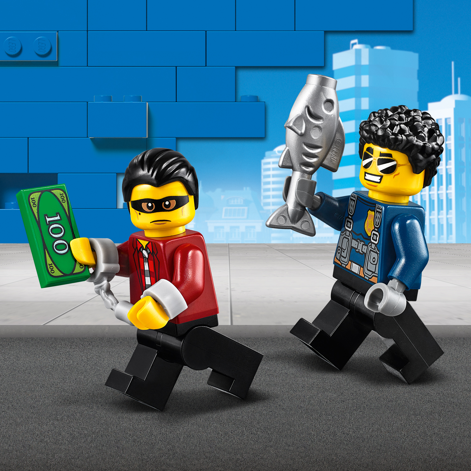 Hrdinové ze seriálu LEGO® City Adventures