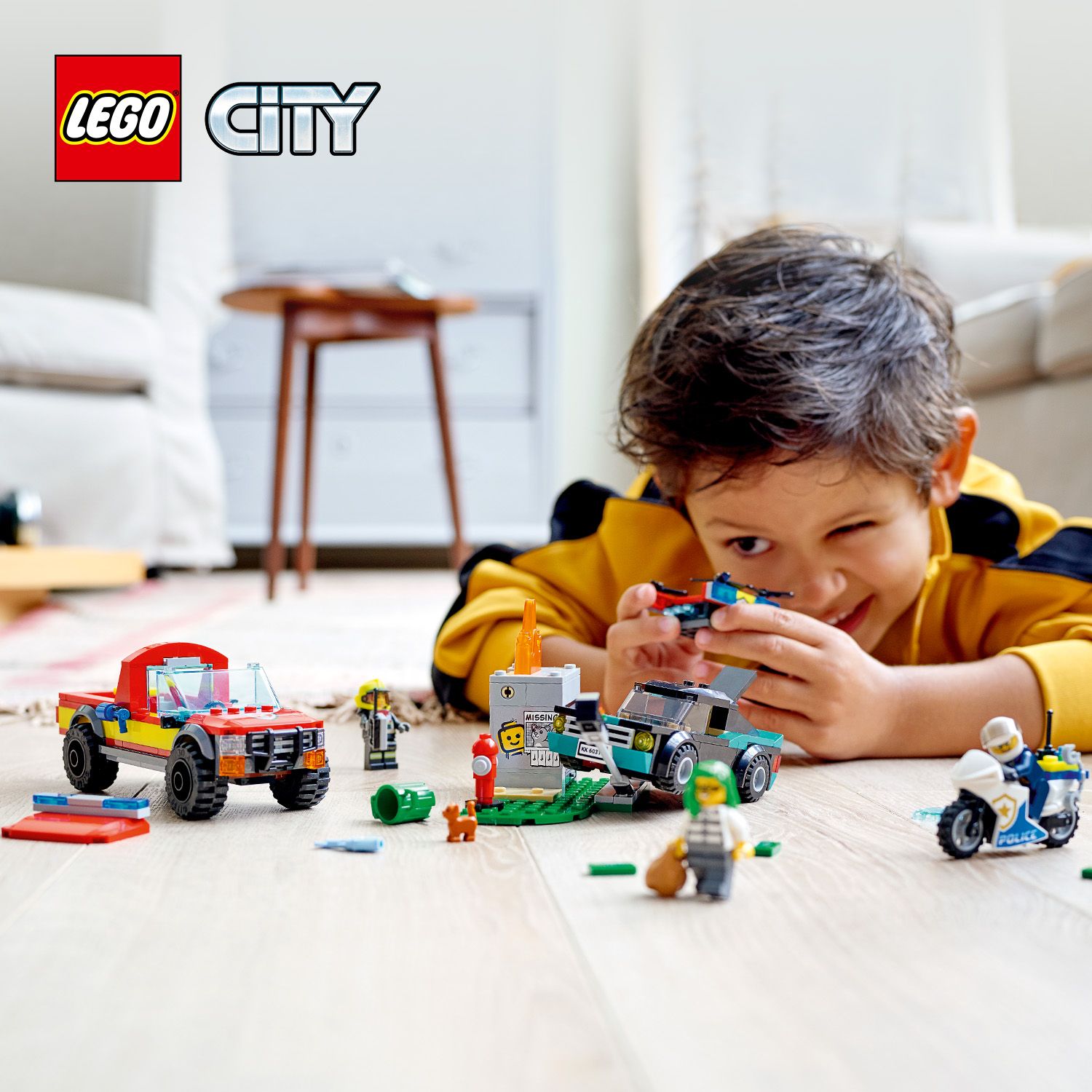 Hasičská a policajná stavebnica z LEGO® City TV