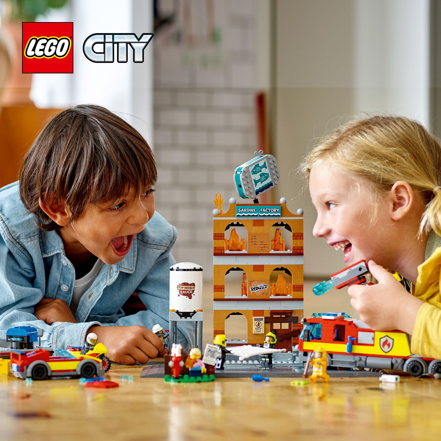 Prvotriedny hasičský set LEGO® City od 7 rokov