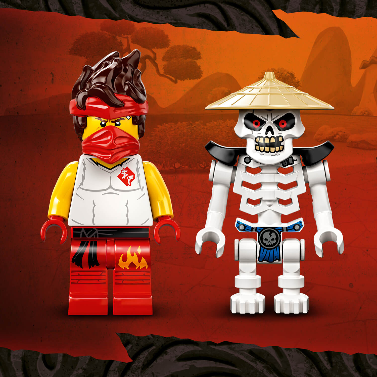 Součástí sady jsou 2 minifigurky LEGO® NINJAGO®