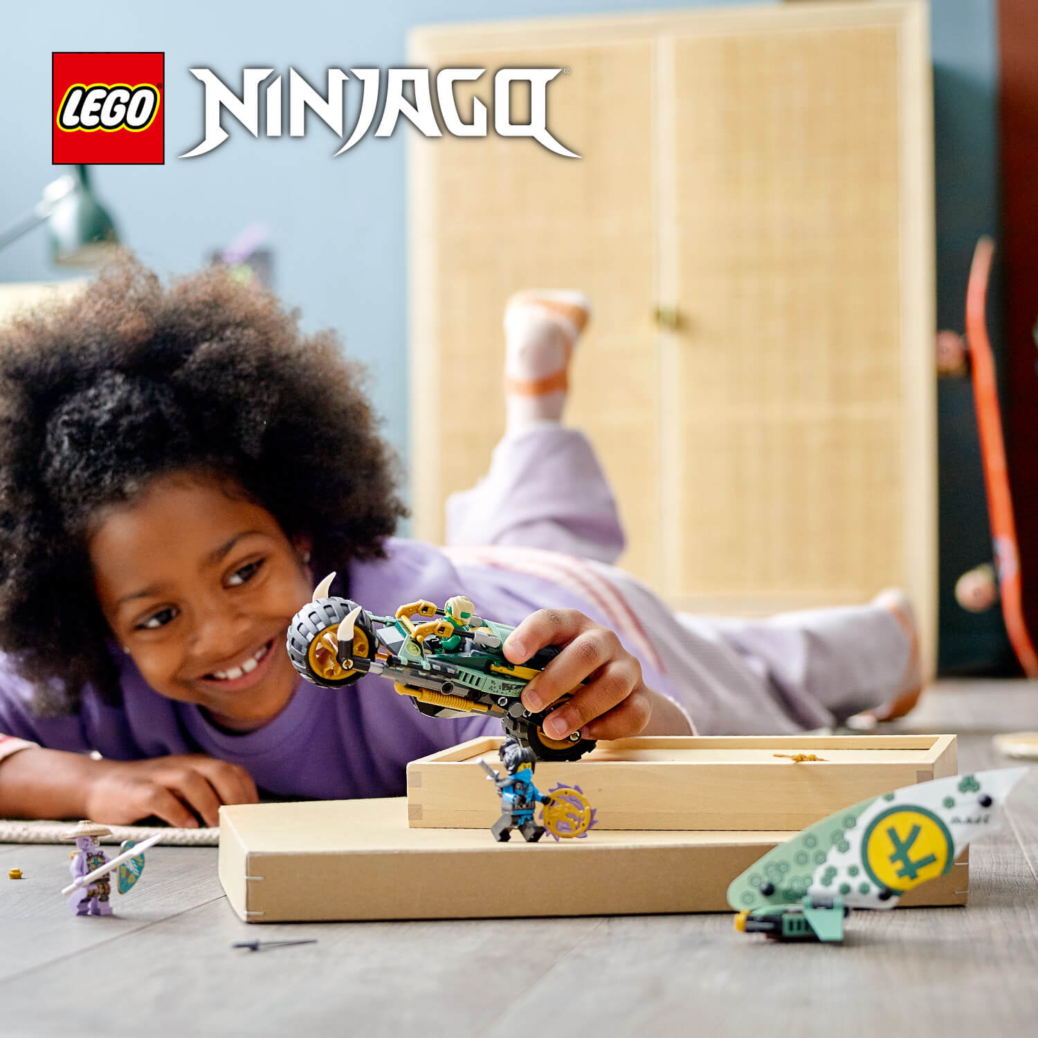 NINJAGO® stavebnice s modelem vozidla 2 v 1