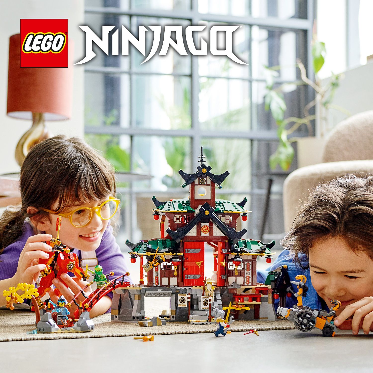 Veľkolepá stavebnica chrámu zo sveta NINJAGO®